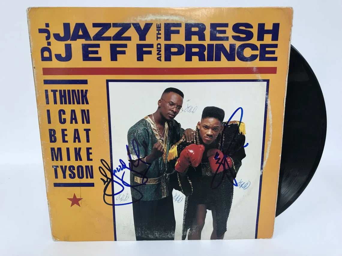 Will Smith + DJ Jazzy Jeff Signed "DJ Jazzy Jeff &amp; The Fresh Prince" Record Album