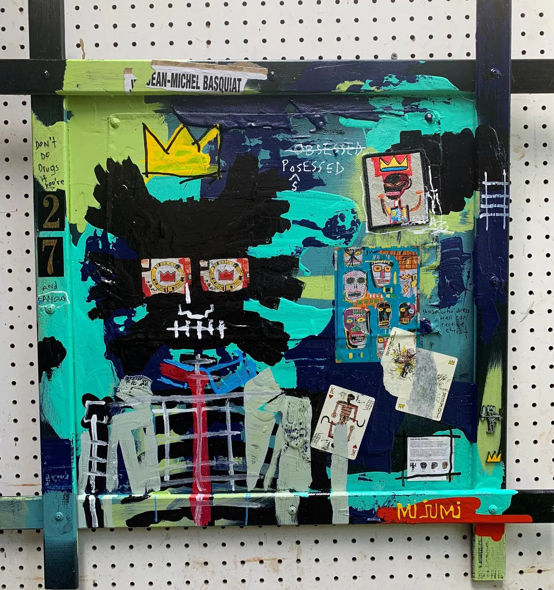 Jean-Michel Basquiat Tribute Art