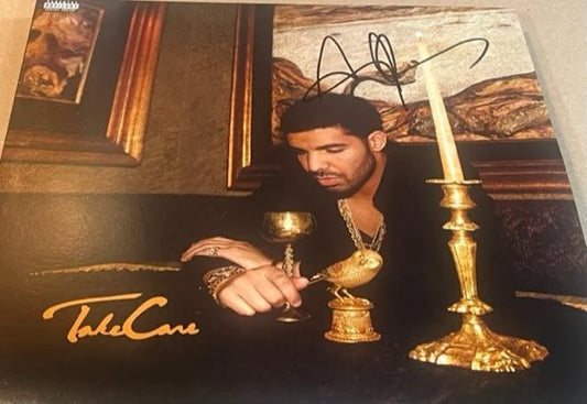 Drake Signed Autographed "Take Care" Vinyl LP