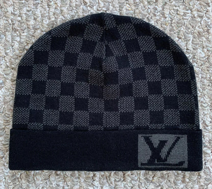 Louis Vuitton Damier Initiales Beanie Hat