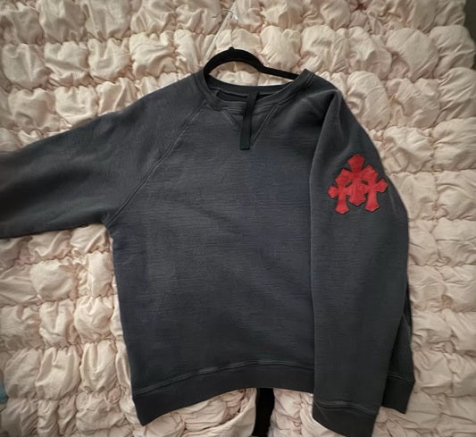 Extremely Rare Grey Chrome Hearts Jumper/Pullover