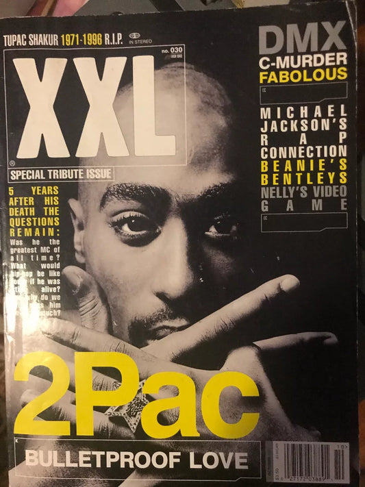 Original XXL magazine featuring Tupac