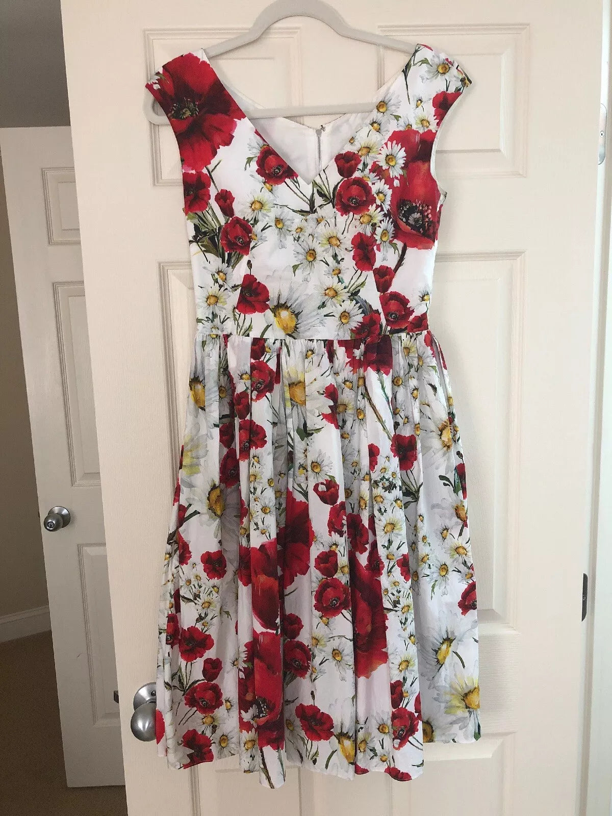 Dolce &amp; Gabbana Floral Poplin Dress