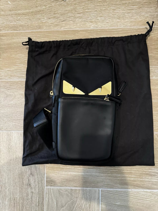 Fendi Monster Eyes Shoulder Bag