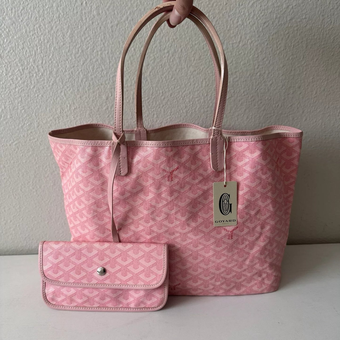 Goyard Pink Tote Bag