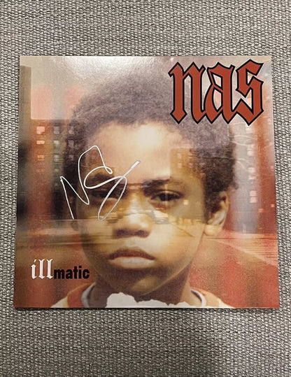 Autographed Nas ILLMATIC Vinyl LP