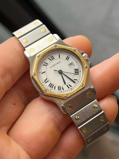 Cartier Santos Octagon LM Ref.2966 watch