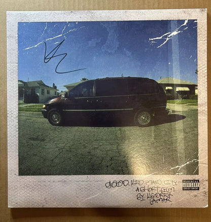 Kendrick Lamar Signed "good kid, m.A.A.d city" Album