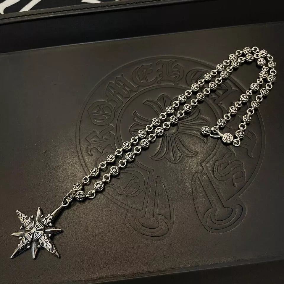 Chrome Hearts Cross Pendant Necklace