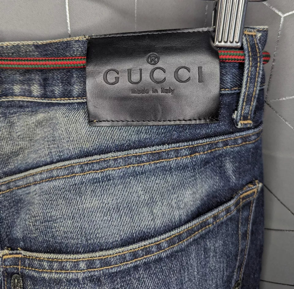 Gucci by Tom Ford AW1999 denim pant