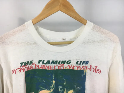 Rare Vintage The Flaming Lips Thai Sonic Youth Band T-Shirt