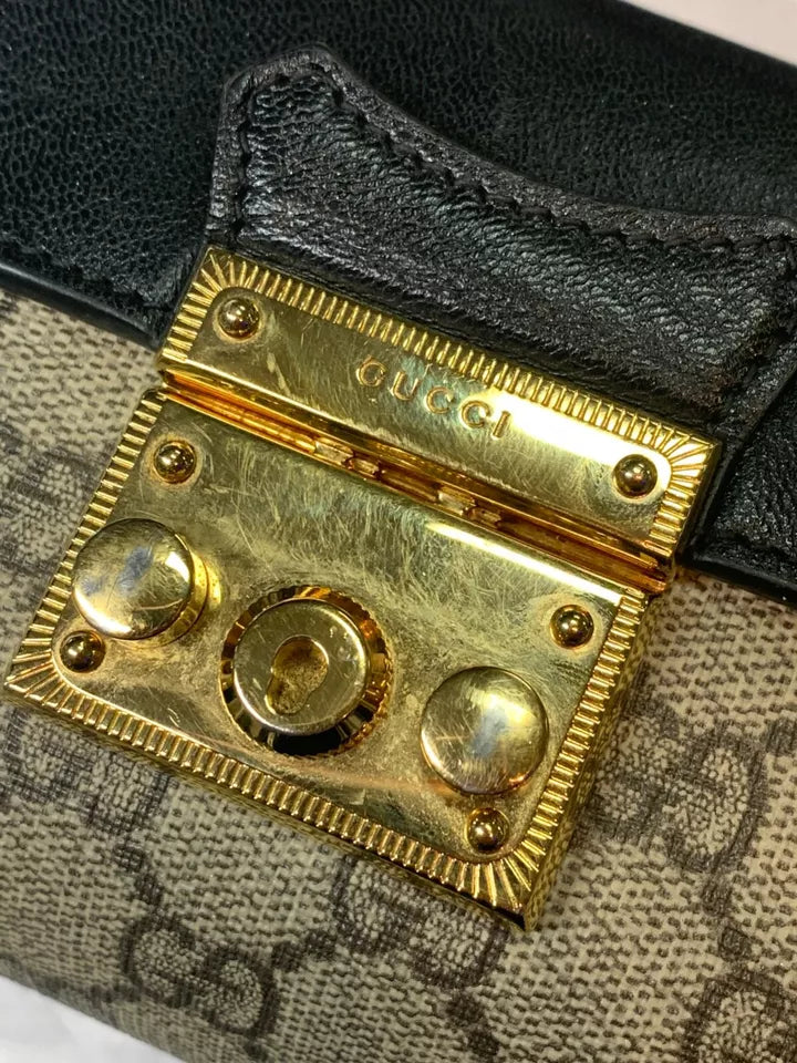 Gucci Padlock Mini GG Logo Monogram Bag