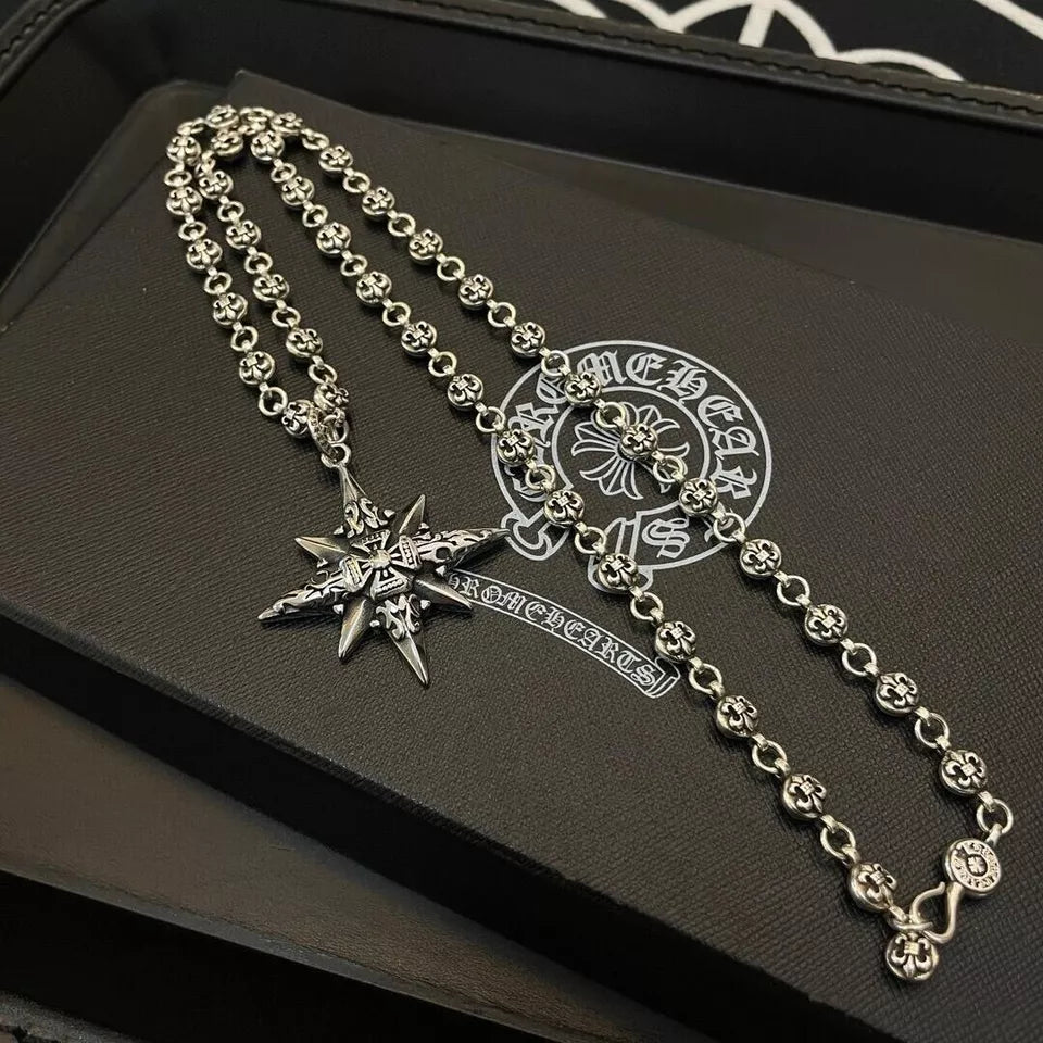 Chrome Hearts Cross Pendant Necklace