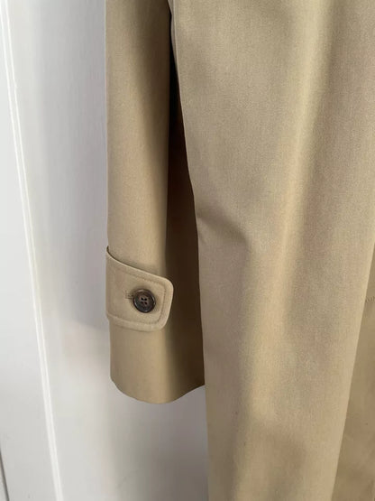 Aquascutum X Supreme Single-Breasted Trench Coat