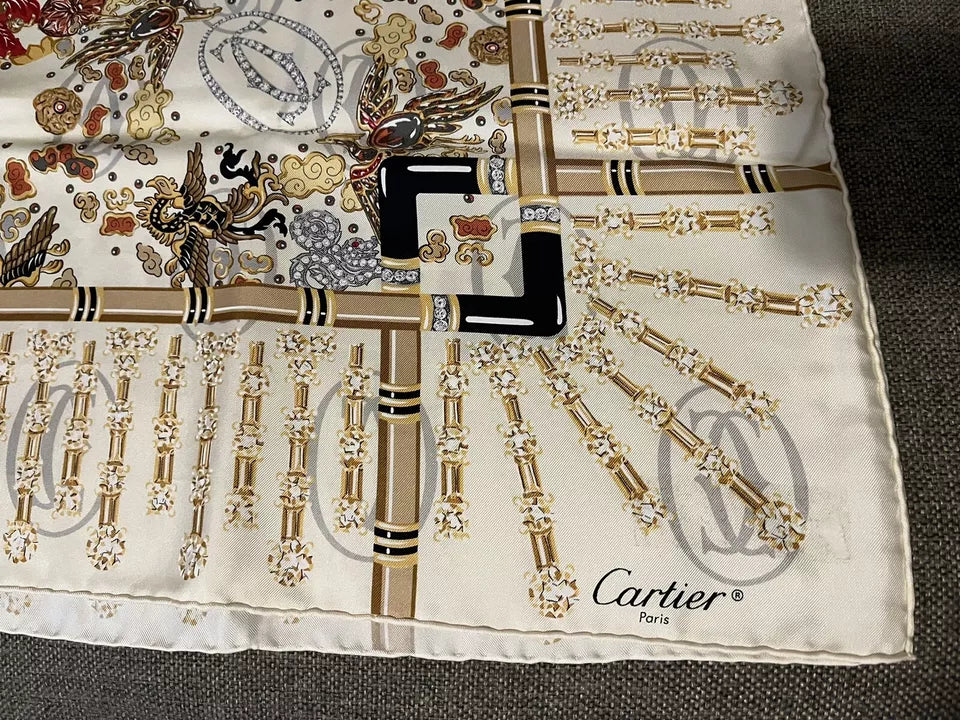 Cartier Scarf in beige