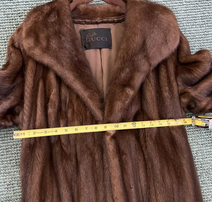 Emilio Gucci Full-Length Mink Coat