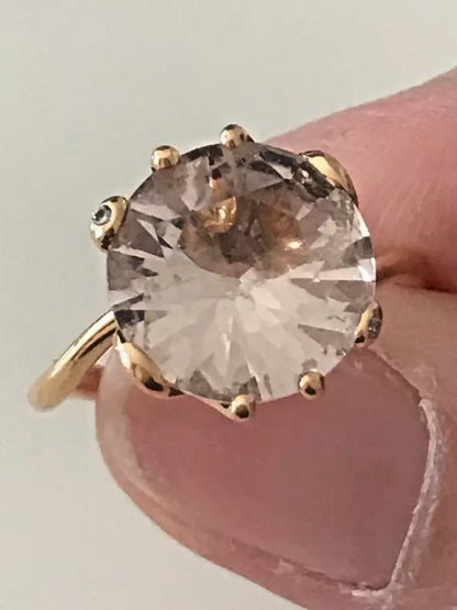 Christian Dior  Morganite and Diamonds Ring