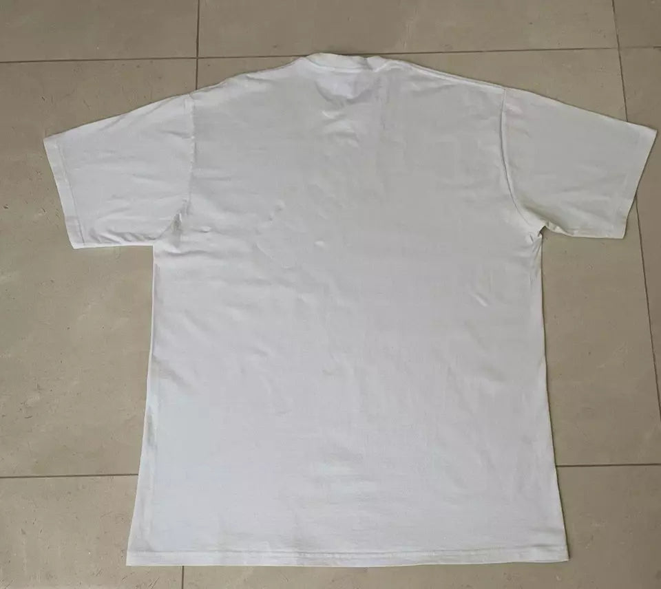 Supreme 1998 Bape Blue Camo Box Logo T-shirt