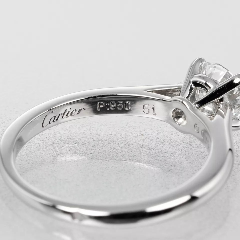 Cartier 1895 Solitaire Ring