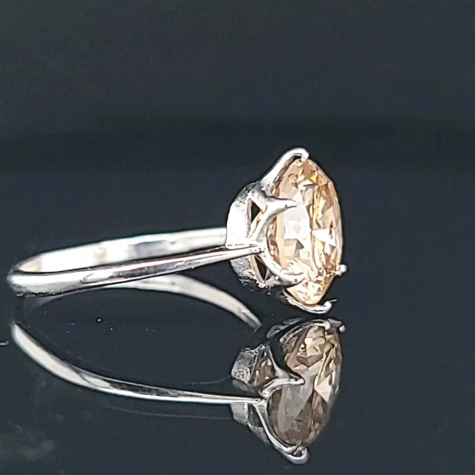 3.01ct. Platinum Art Deco Engagement Ring