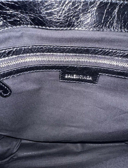 Black Balenciaga Le Cagole Medium Messenger Bag