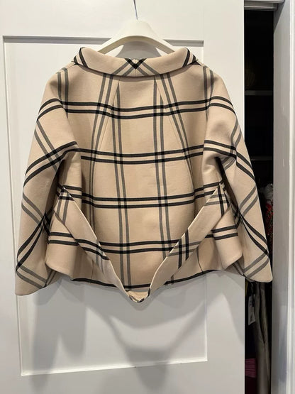 Balenciaga Plaid Jacket