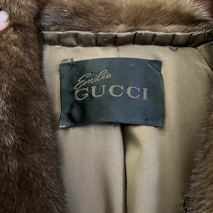 Emilio Gucci Full-Length Mink Coat