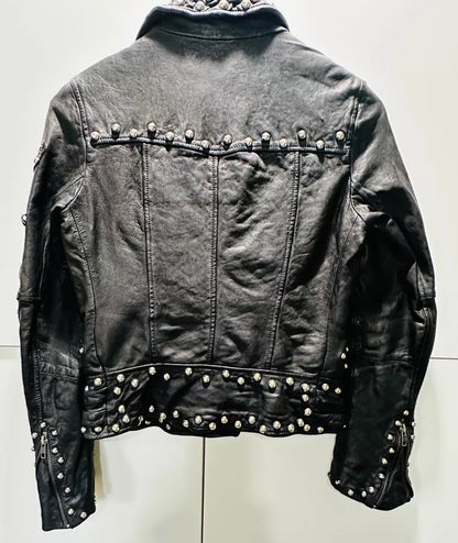 AllSaints Harris Biker College Jacket