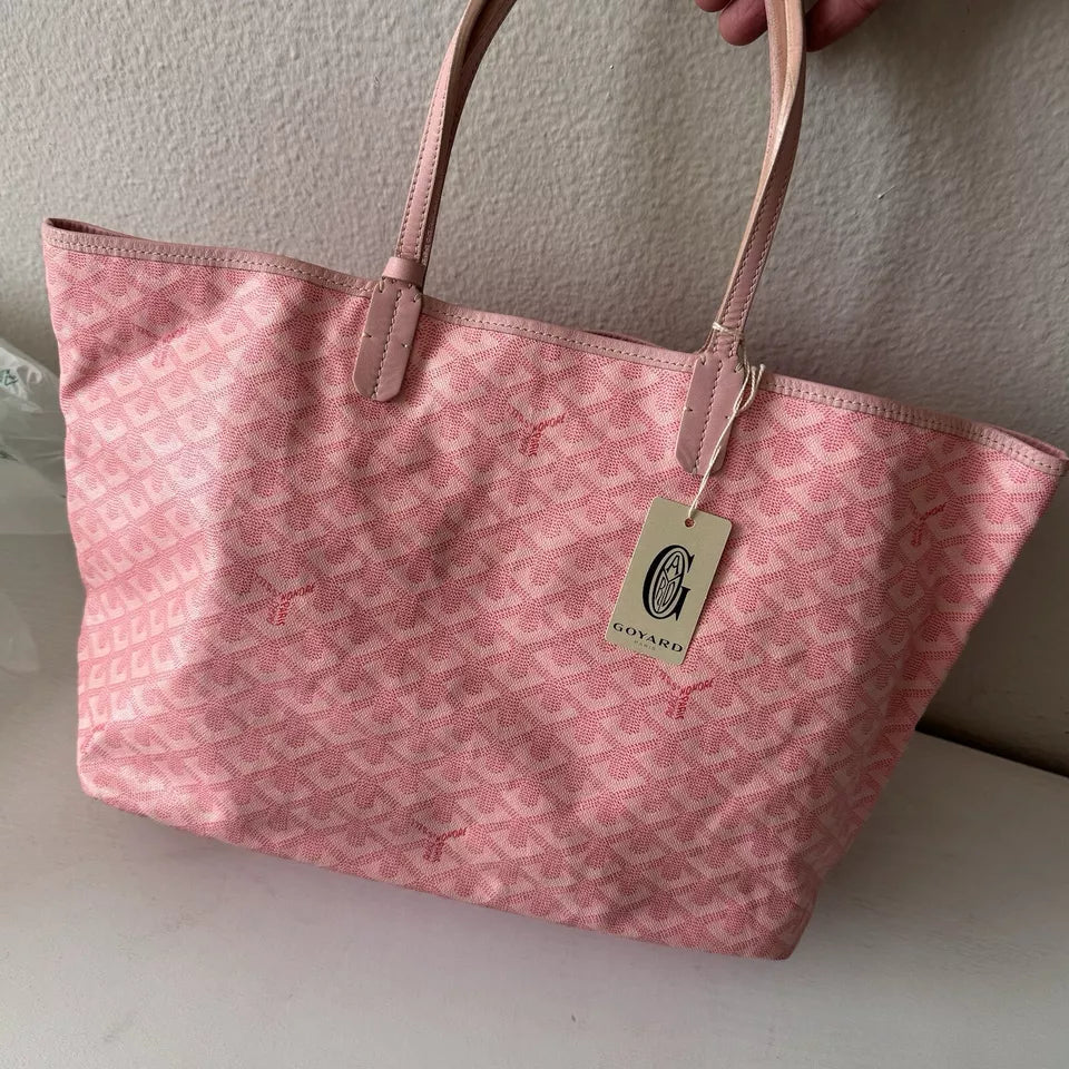 Goyard Pink Tote Bag