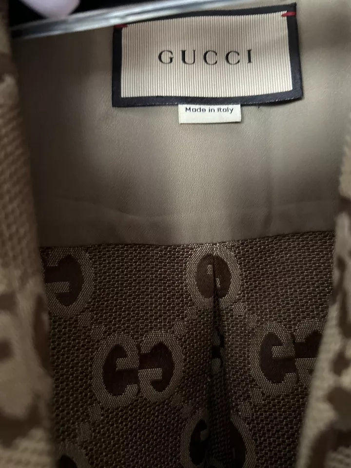 Gucci Maxi GG Canvas Shirt